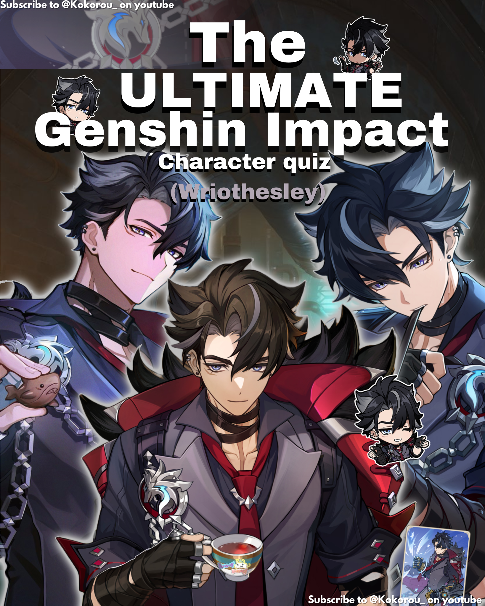 The ULTIMATE: Genshin Impact Character Quiz [Wriothesley Edition]